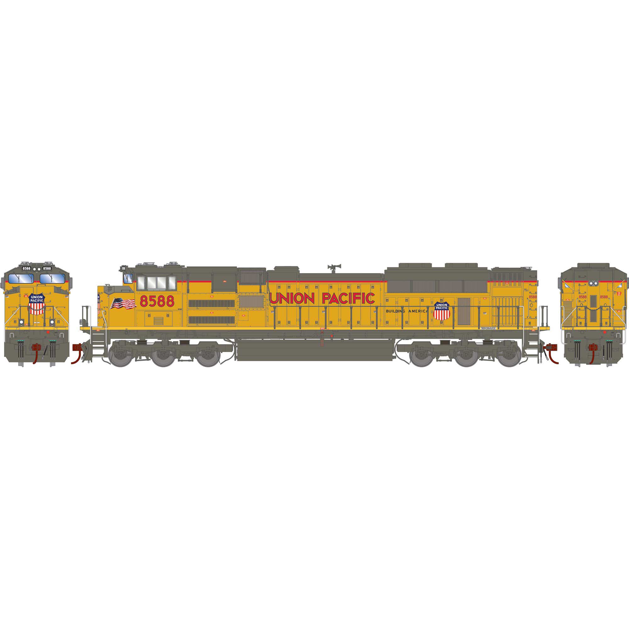 Athearn Genesis 75552   HO SD70ACe Locomotive, UP #8588