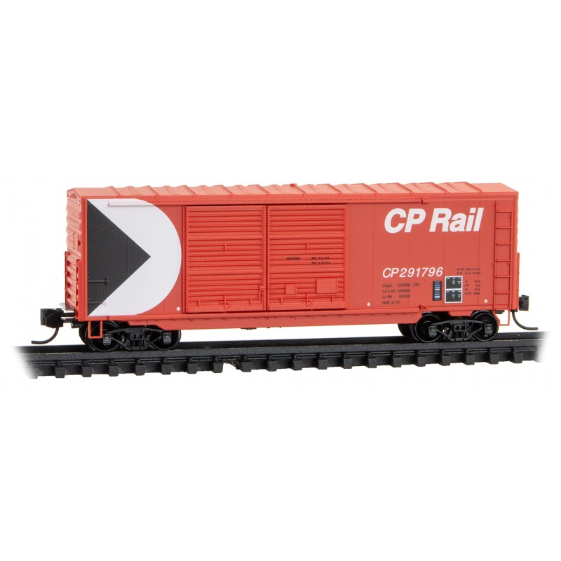Micro Trains 006800540   40' Box Car with Double Doors, CP Rail #291796