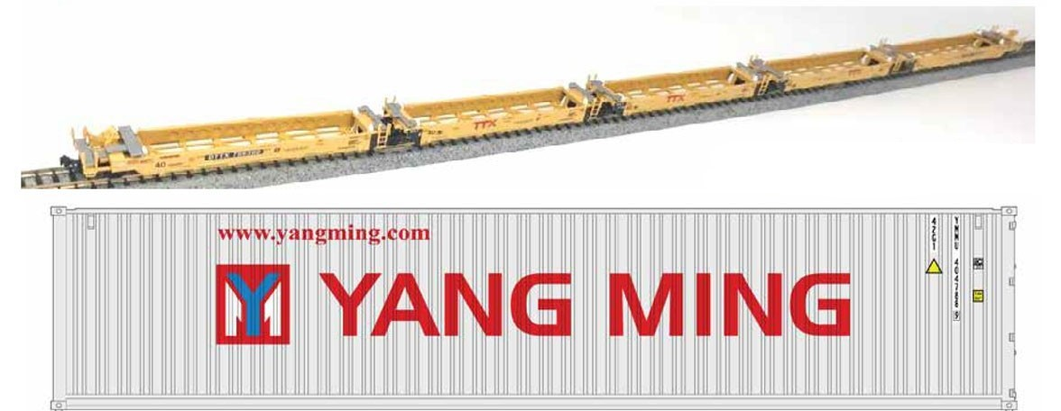 Kato 106-6212  N Gunderson MAXI-I Double Stack Car TTX New Logo #759364