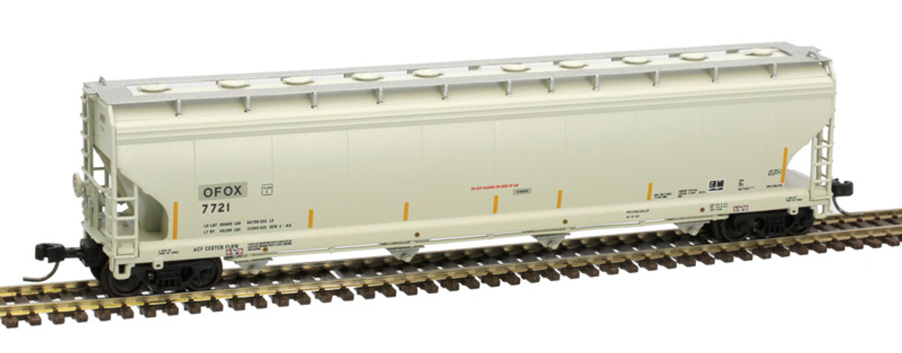 Atlas 50006016  N ACF 5701 Covered Hopper, Residco OFOX #7714