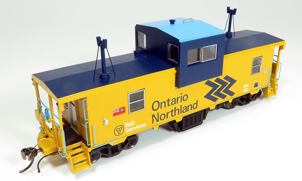 Rapido Trains 110144  HO Angus Van, Ontario Northland - Chevron #125