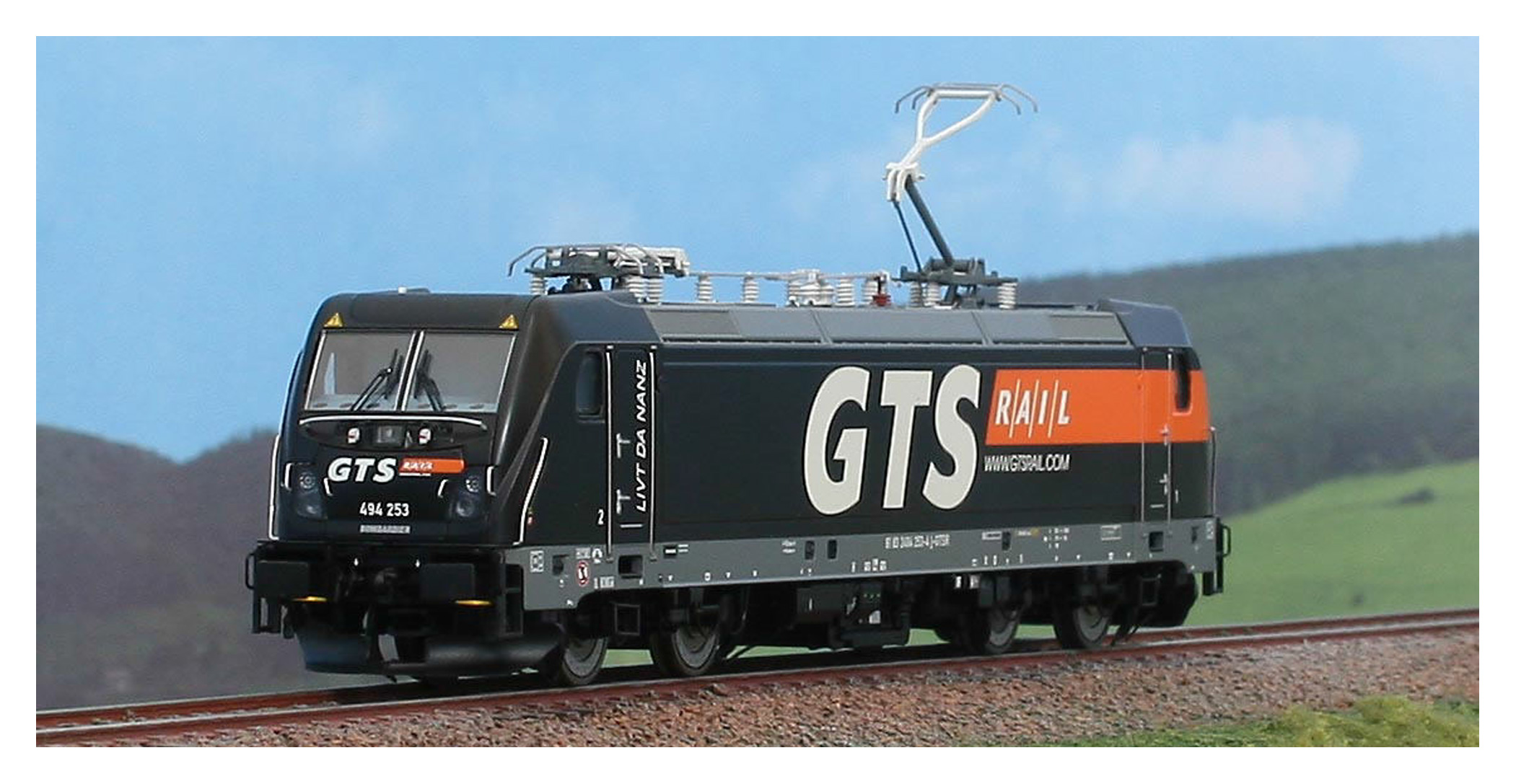 ACME 60562  Electric Locomotive TRAXX 494 253 ''Livt da nanz'', GTS