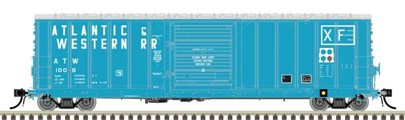 Atlas 20007135  HO CNCF 5000 50' Boxcar, Atlantic & Western #1024