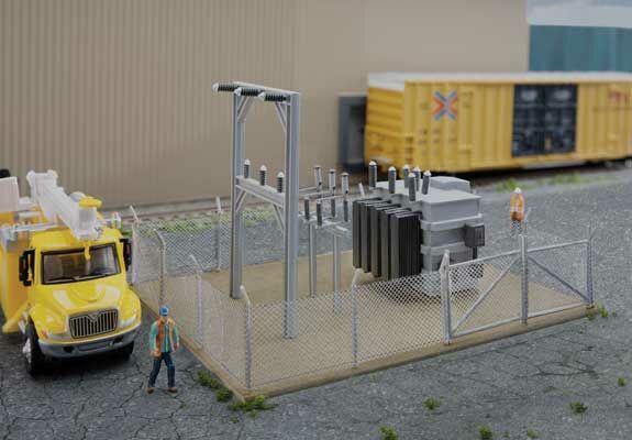 Walthers Cornerstone 4175   HO Small Substation