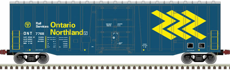 Atlas 50005466  N NSC 50' Box Car, Ontario Northland #7750