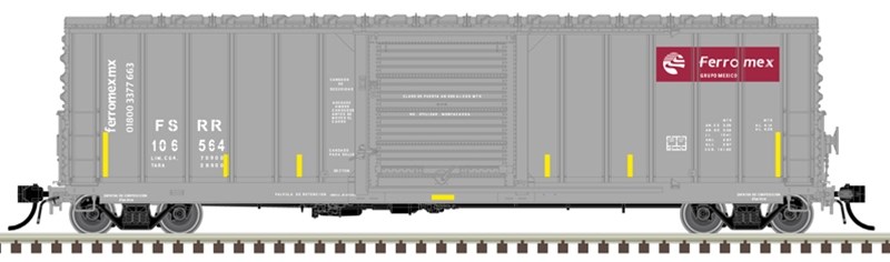 Atlas 20007142  HO CNCF 5000 50' Boxcar, Ferromex #106239