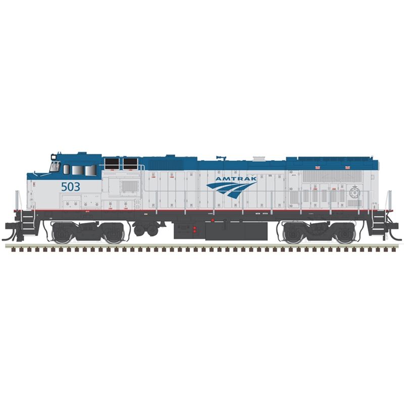 Atlas 40005181  N Dash 8-40BW, Amtrak Phase V (DCC/Sound) #503