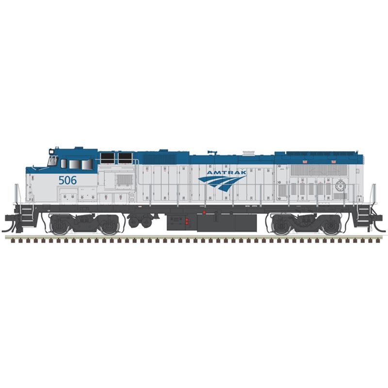 Atlas 40005183  N Dash 8-40BW, Amtrak Phase V - White Sill (DCC/Sound)#506