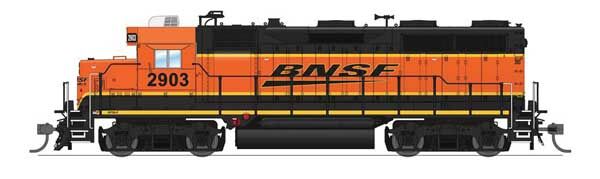 Broadway Limited Imports  7532 EMD GP35, BNSF (DCC/Sound) #2903