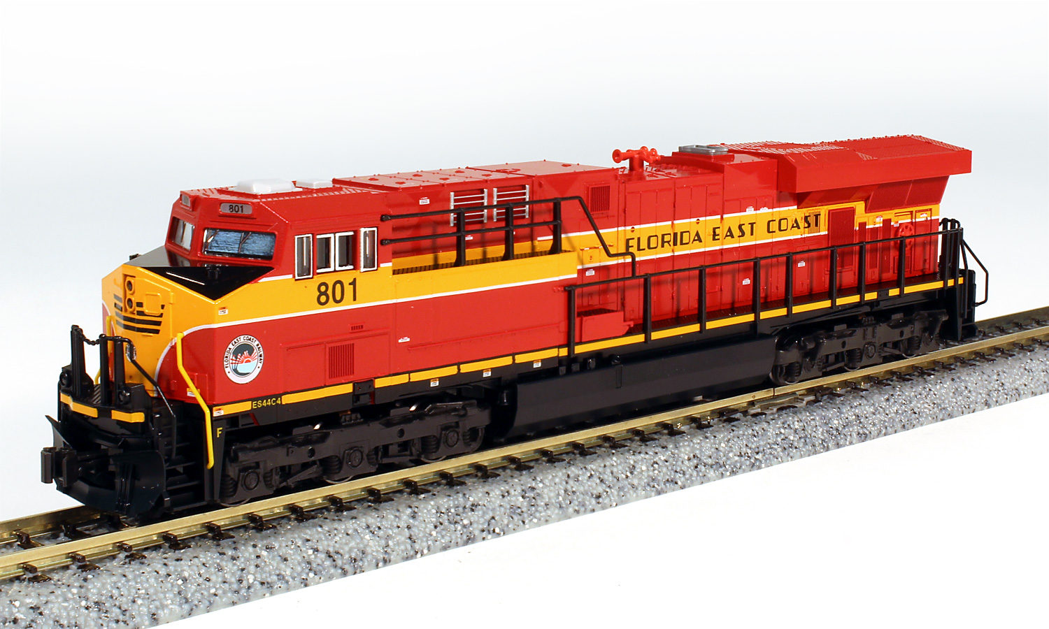 Kato 176-8947  N GE ES44C4, Florida East Coast #805