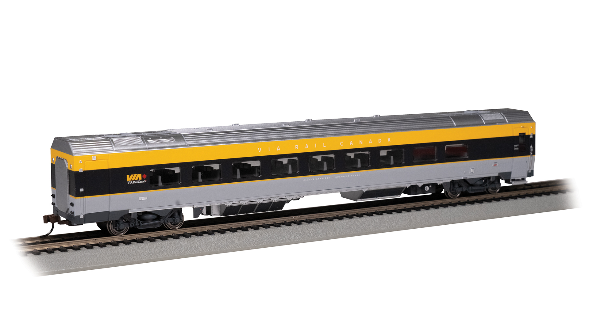 Bachmann Trains 74507  HO Siemens Venture Passenger Car - VIA RAIL CANADA™ Business #2600