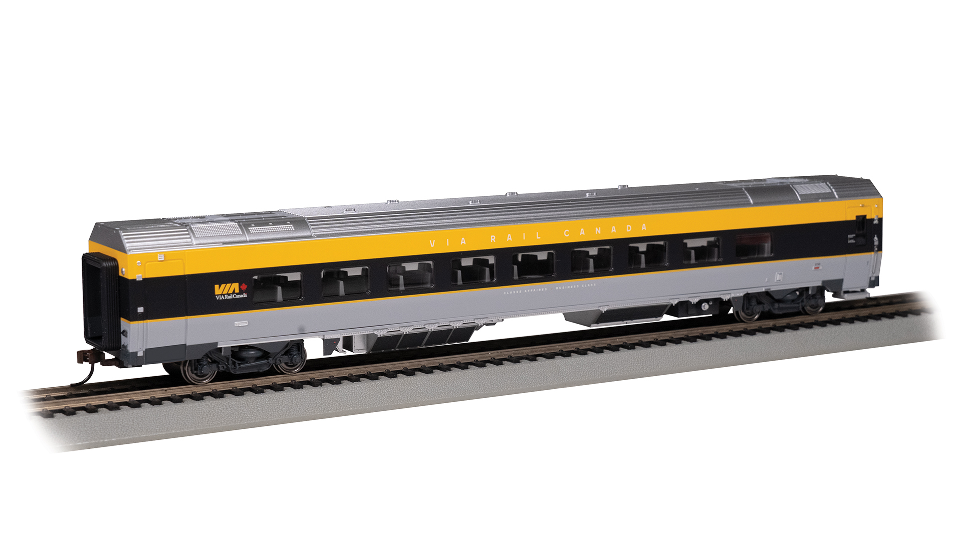 Bachmann Trains 74508  HO Siemens Venture Passenger Car - VIA RAIL CANADA™ Business #2700