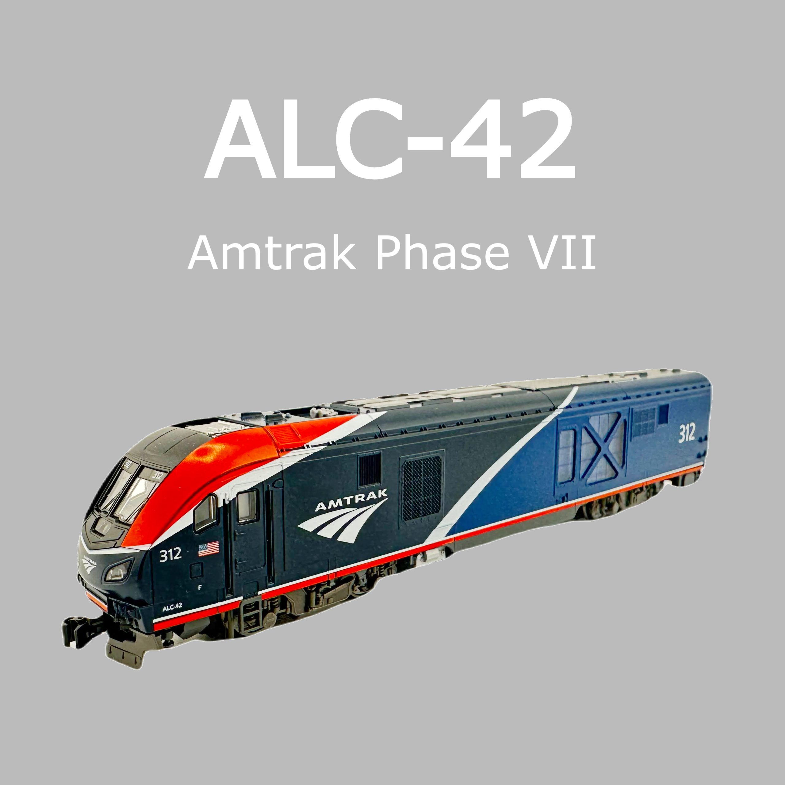 Kato 176-6054  N ALC-42 Charger Amtrak Phase VII #312