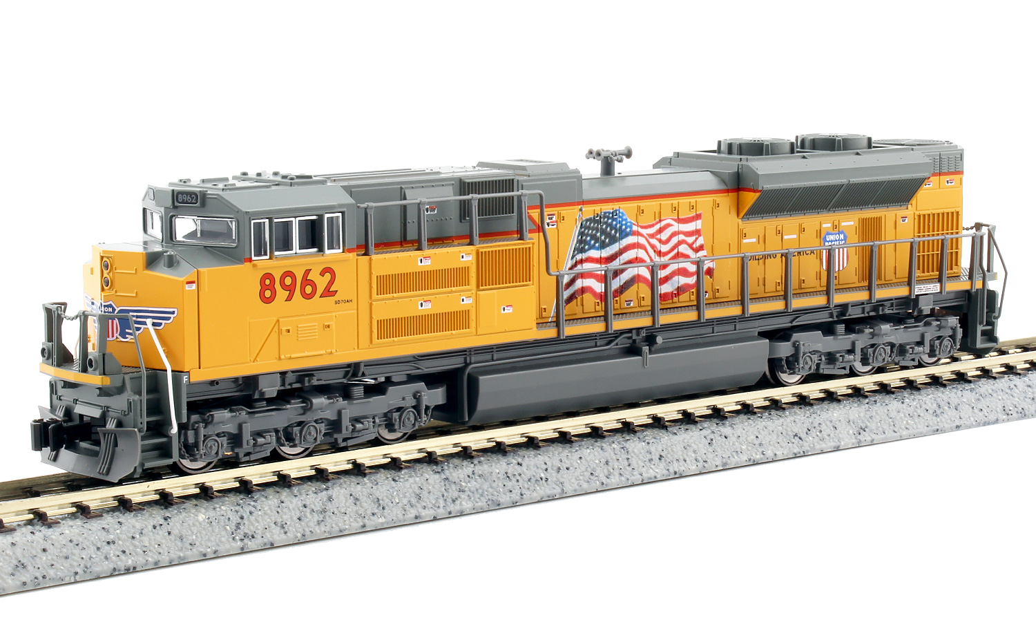 Kato 176-8528  N EMD SD70ACe Union Pacific Nose HL #8962