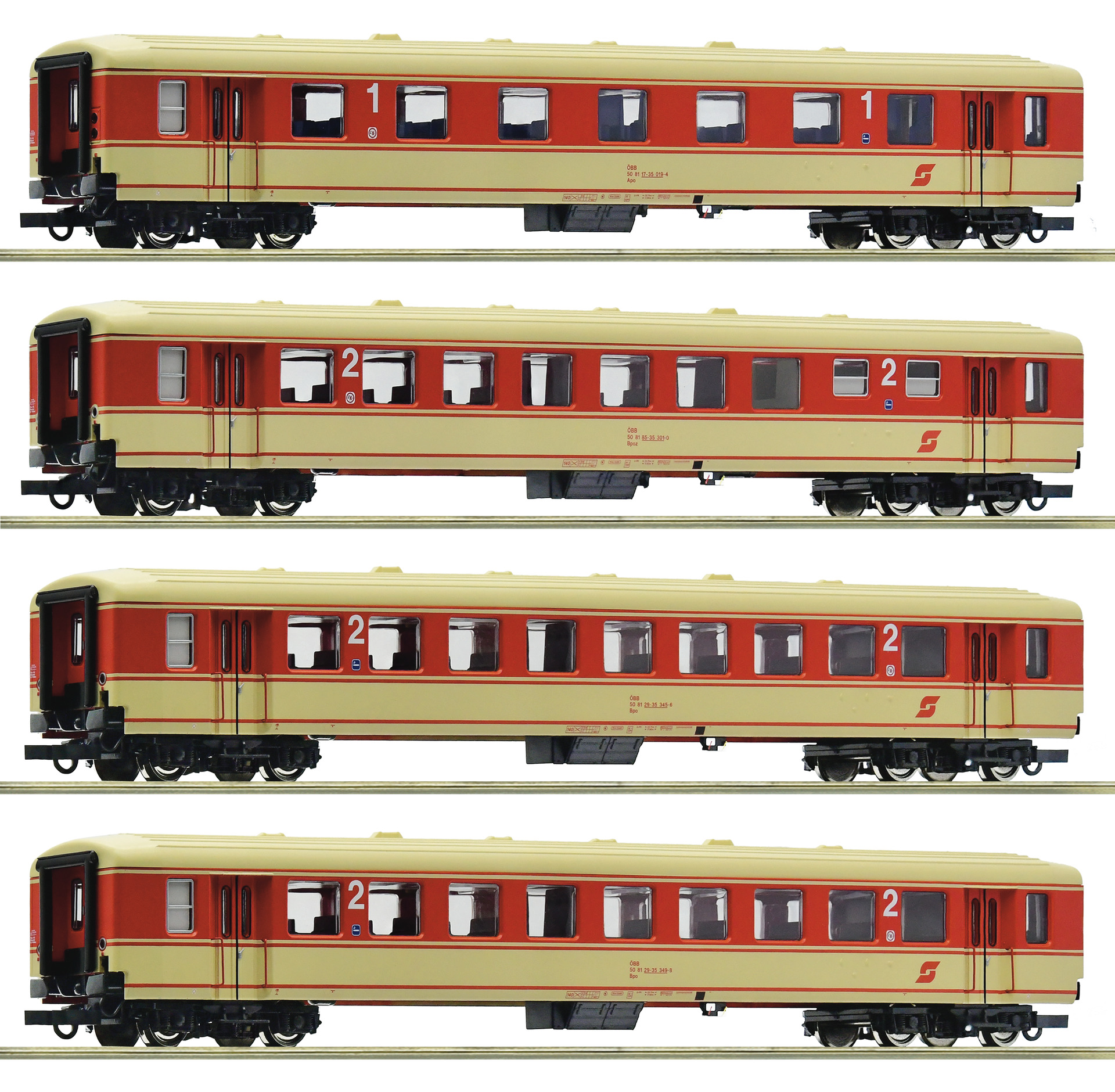 Roco 6200026   4-piece set 1: "Jaffa Express", ÖBB