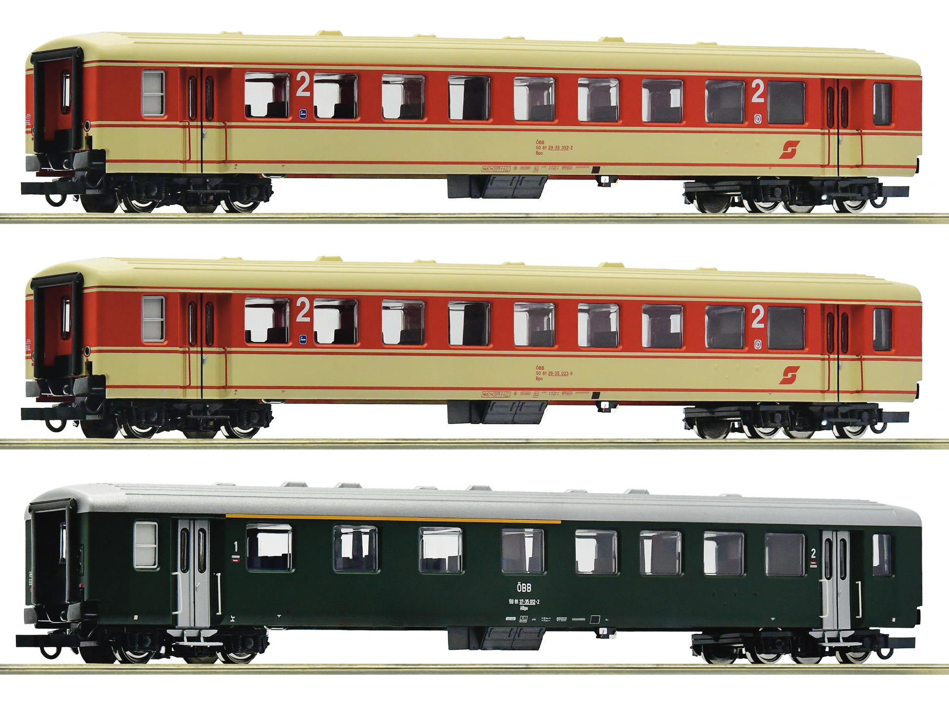 Roco 6200027   3-piece set 2: "Jaffa Express", ÖBB