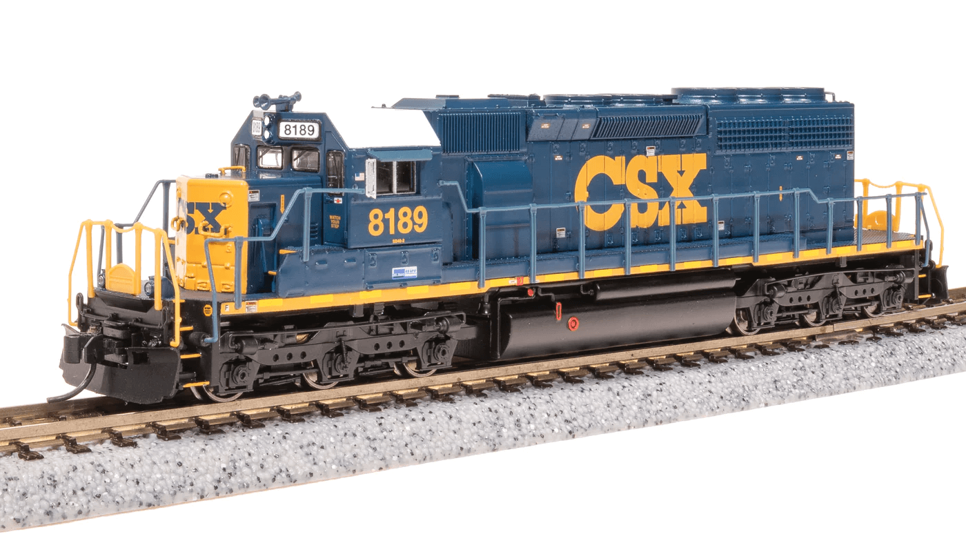 Broadway Limited Imports 9955 N EMD SD40-2, CSX #8189 (YN3, blue, yellow, white)