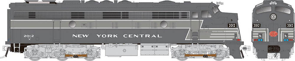 Rapido Trains 14604    HO Diesel Locomotive EMD FL9, Metro-North NYC Scheme #2012 (DCC/Sound)