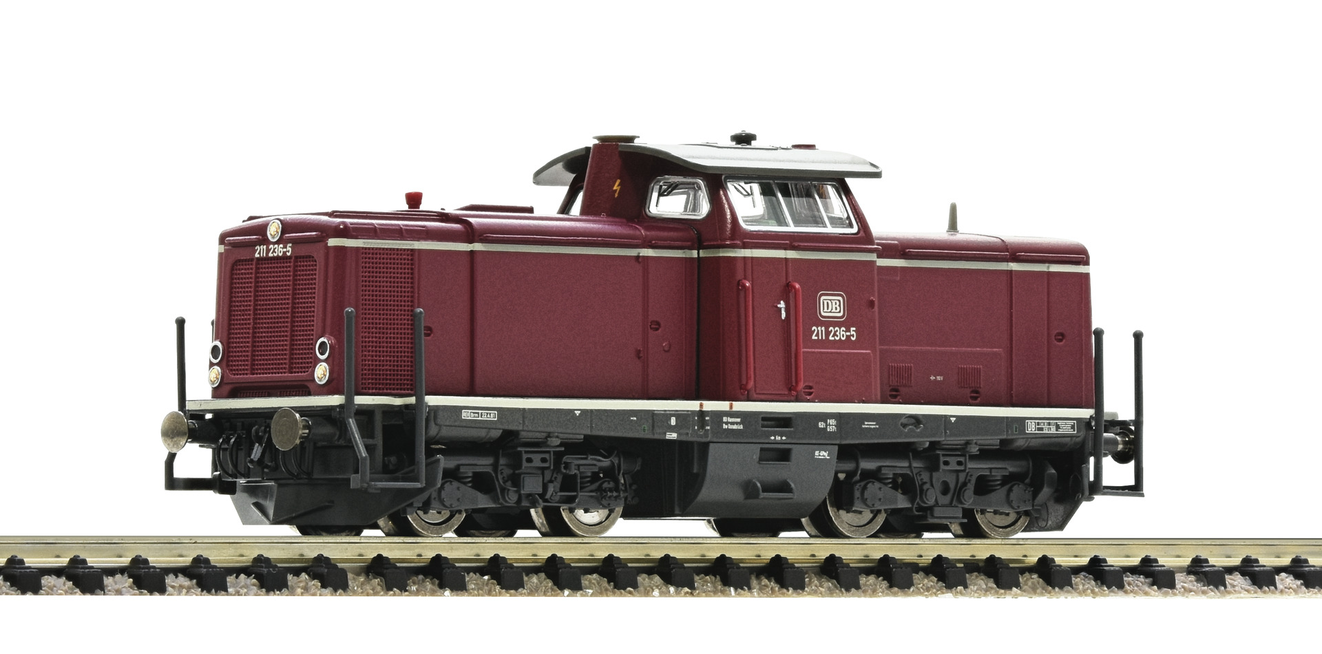 Fleischmann 721280  Diesel locomotive 211 236-5, DB (DCC/Sound)