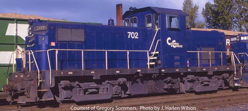 Bowser 60573  HO ALCo C-415, Columbia & Cowlitz - Blue