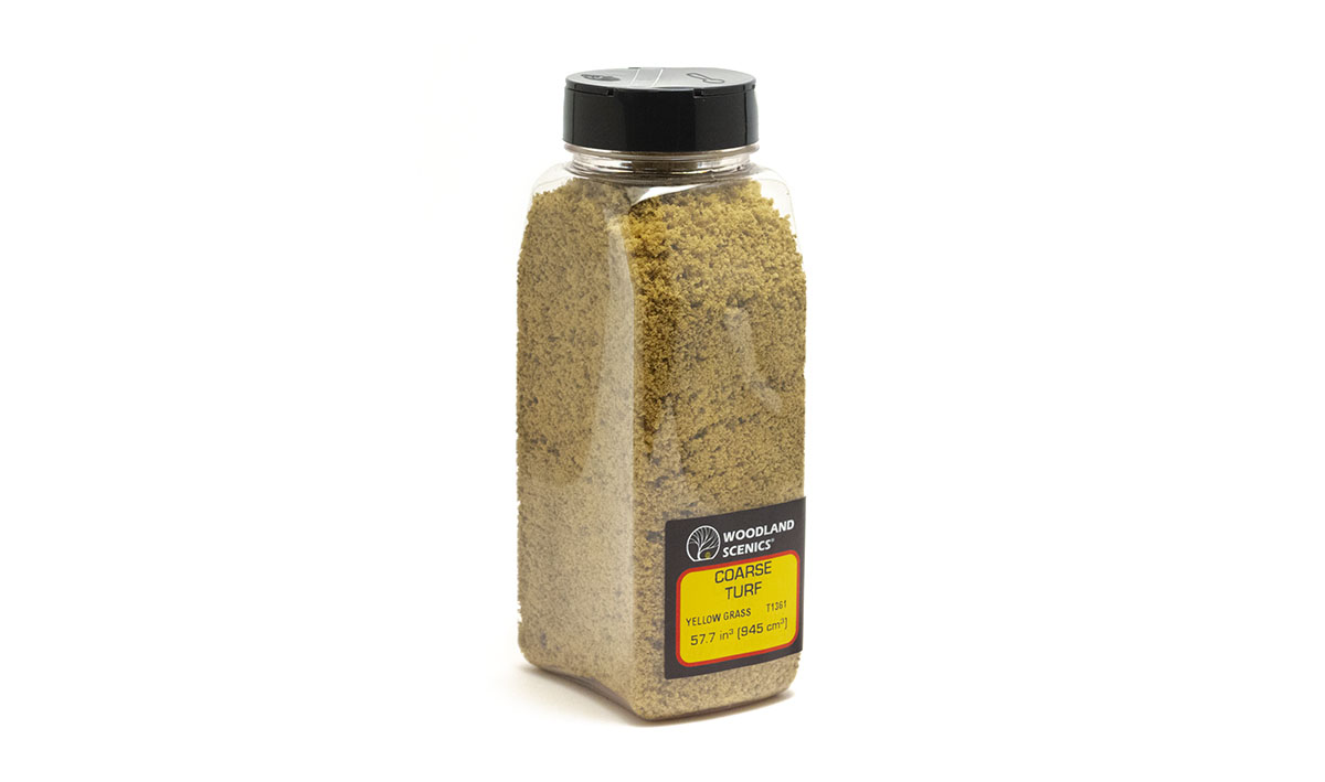 Woodland Scenics T1361  Coarse Turf Yellow Grass Shaker