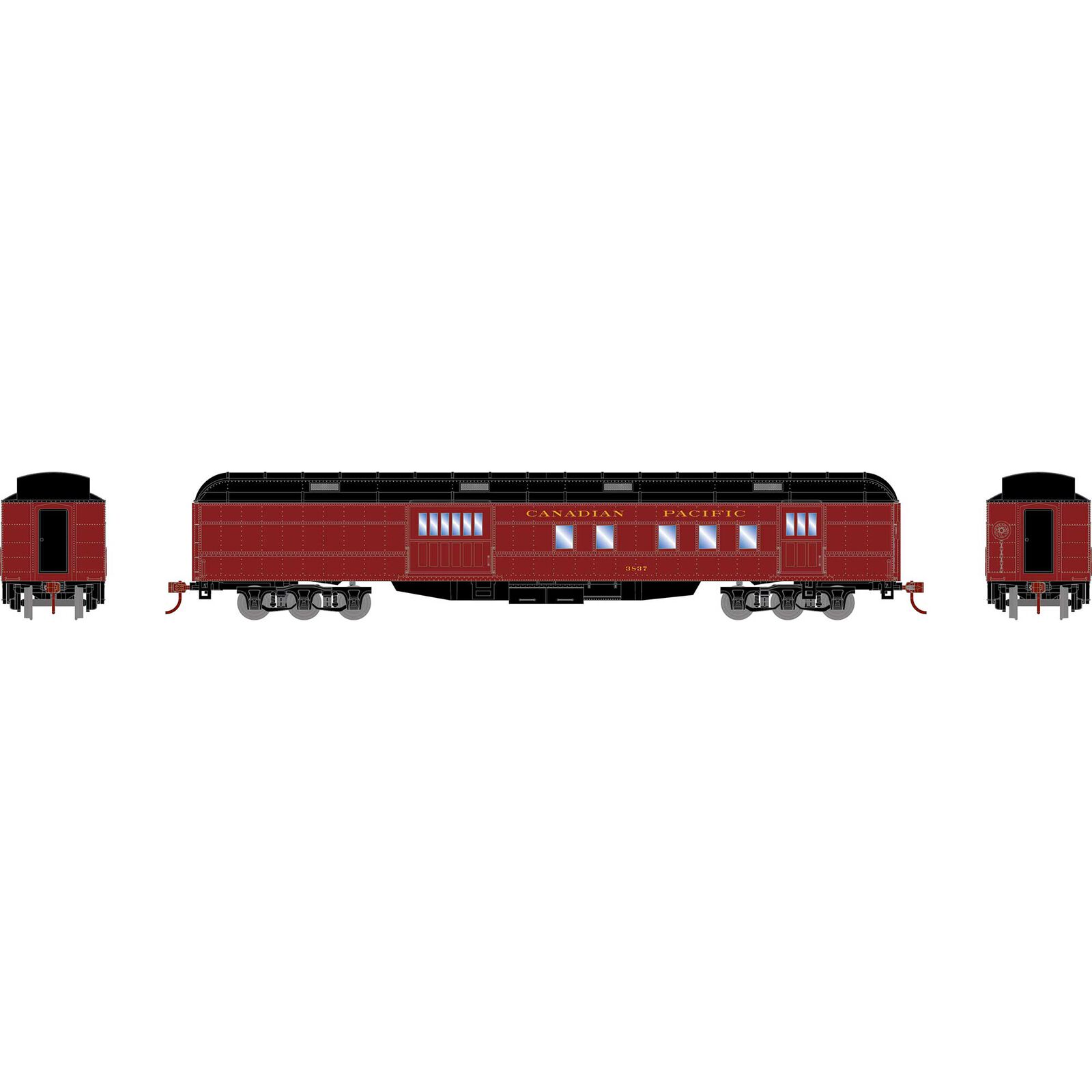 Athearn 88225  HO Heavyweight RPO, CPR #3837