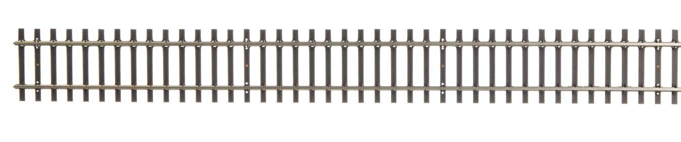 Walthers Track 83007  HO Code 83 Nickel Silver Flex Track with Wood Ties -- Branch line ties - each section: 36" 91.4cm pkg(5)