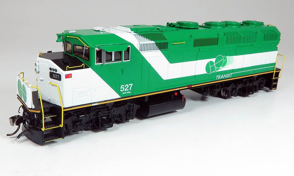 Rapido Trains 19509  HO F59PH, GO Transit Special Logo #527 (DCC/Sound)