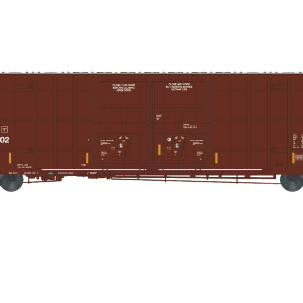Aurora Miniatures 602055  N Greenbrier 7550 cf 60' Plate F Boxcar - UCRY #300002