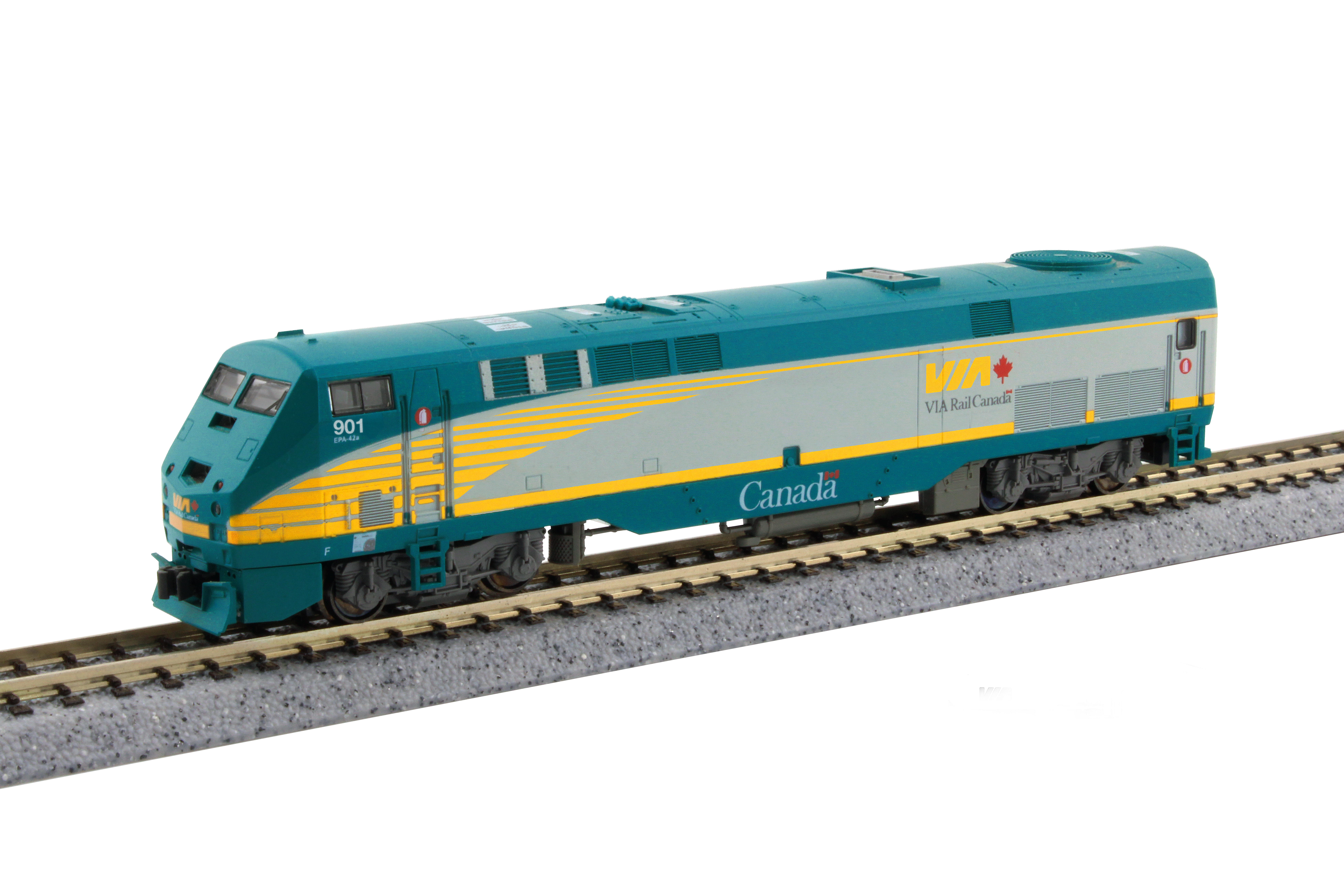Kato 176-6042 N GE P42 "Genesis", VIA Rail #901