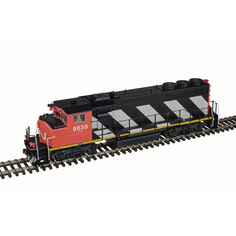 Atlas 10004402   GMD GP40-2W, Canadian National (Zebra Stripes) #9650