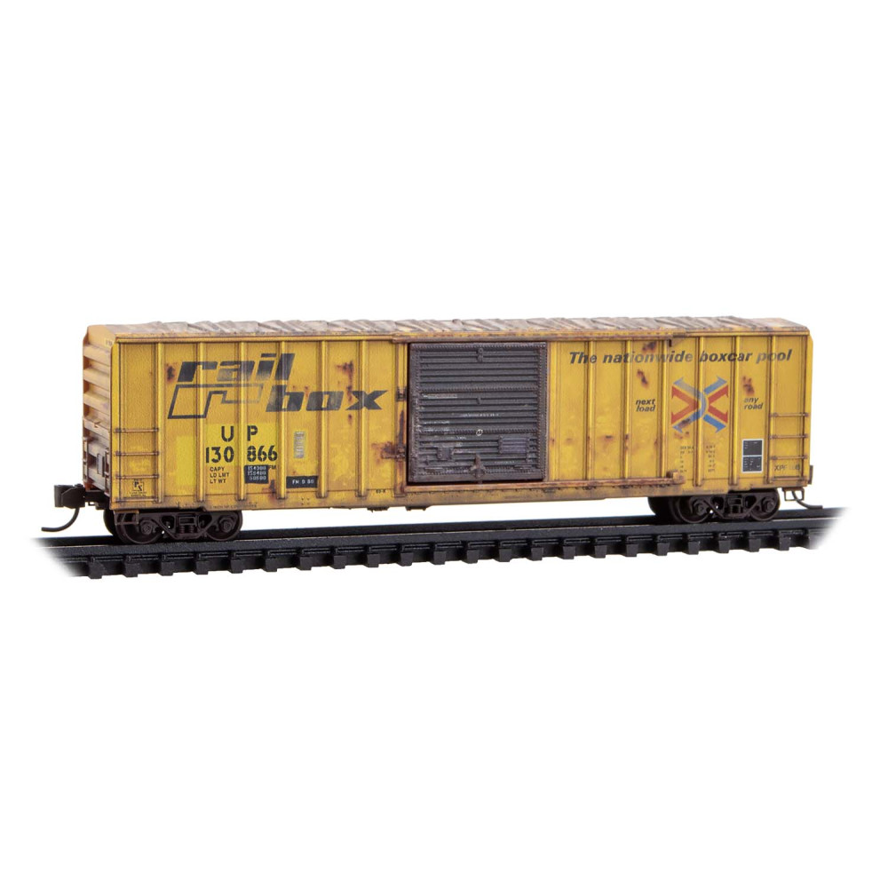 Micro Trains  02544437 N Railbox Repatched #2, Union Pacific ex-Railbox #130866