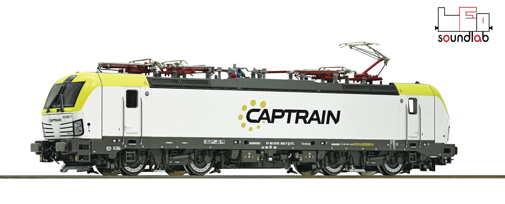 Roco 73938  Electric locomotive 193 892, Captrain (DCC/Sound)