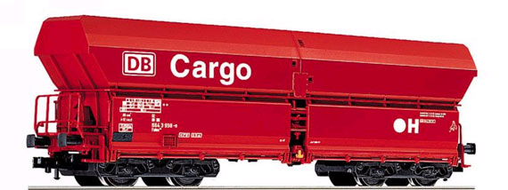 Fleischmann 5523  HO High capacity self unloading hopper wagon, DB AG