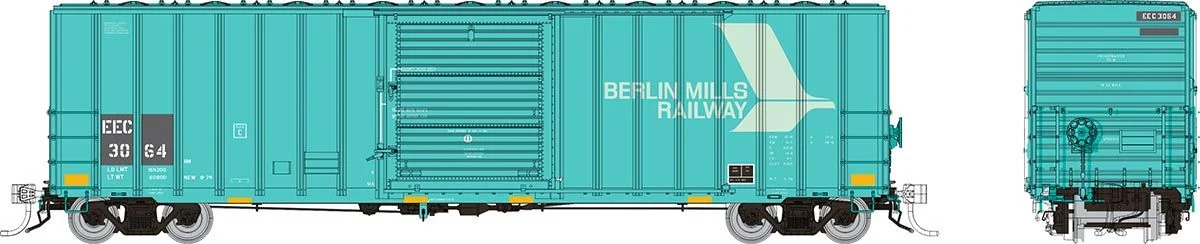 Rapido Trains 198011-1  HO PC&F 5317 cuft boxcar, EEC - Patchout #3064