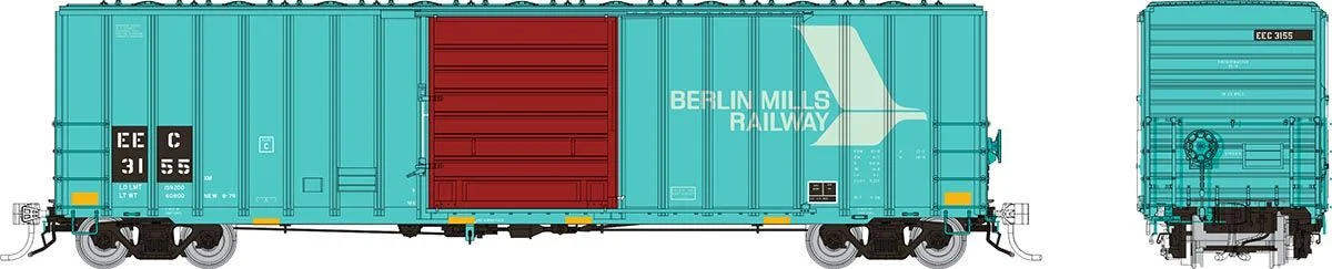 Rapido Trains 198012-1  HO PC&F 5317 cuft boxcar, EEC - Patchout #3139