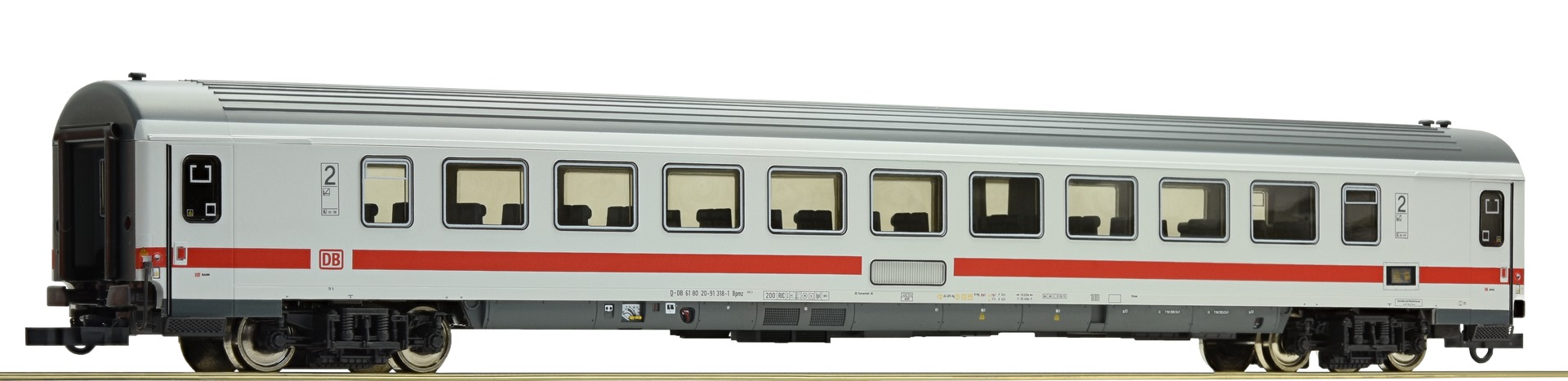 Roco 64911  2nd class express train passenger car, DB AG