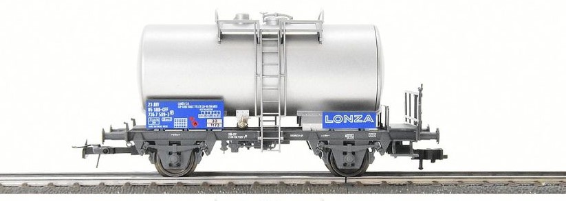 Fleischmann 5410CH  Tank Wagon with Brake Platform 'Lonza', SBB